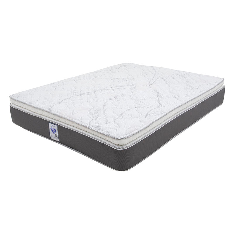 Colchón Spring Air Baxter Queen Size Frente 150 cm Alto 32 cm Fondo 190 cm